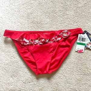 BECCA Pin Up Ruffle Bikini Bottom L – 3 for $35!